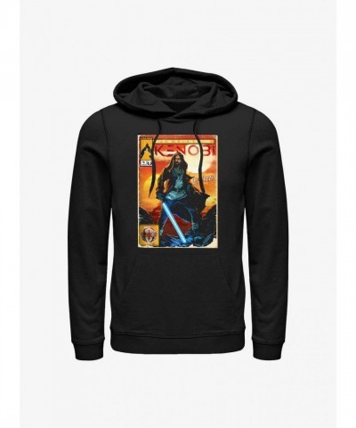 Obi-Wan Kenobi Star Wars Men's Black Hoodie