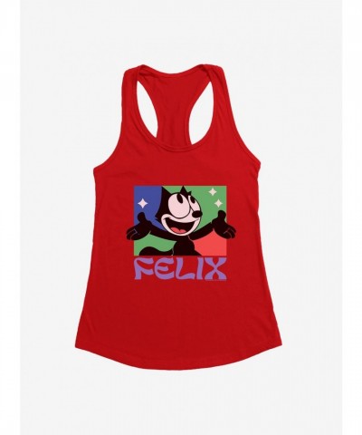 Felix The Cat Girls Lightweight Tank Top
