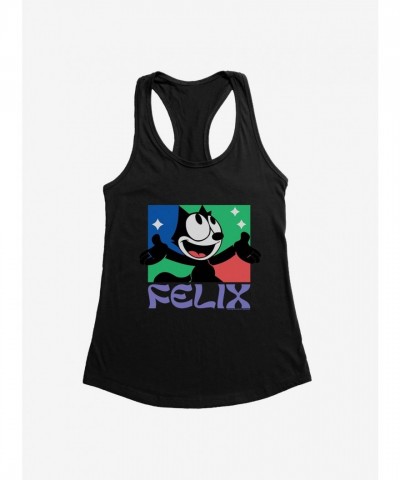 Felix The Cat Girls Lightweight Tank Top