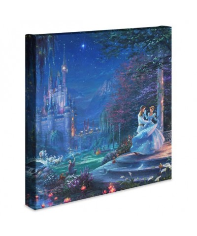 Cinderella Dancing in the Starlight Gallery Wrapped Canvas by Thomas Kinkade Studios