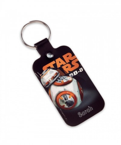 BB-8 Personalized Leather Keychain - Star Wars Astromech Droid