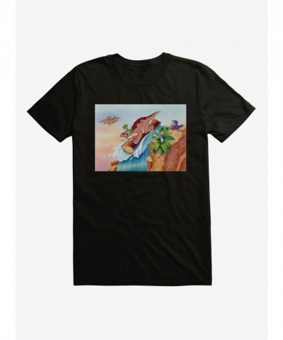 The Land Before Time Waterfall Slide Graphic Tee for Men