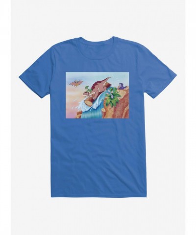 The Land Before Time Waterfall Slide Graphic Tee for Men