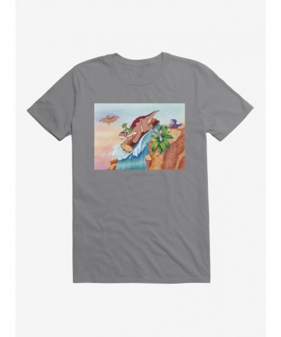 The Land Before Time Waterfall Slide Graphic Tee for Men
