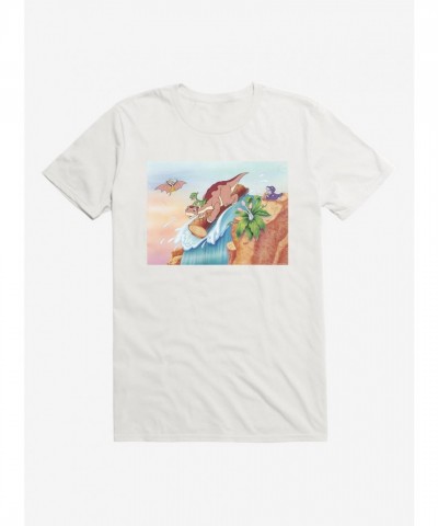 The Land Before Time Waterfall Slide Graphic Tee for Men