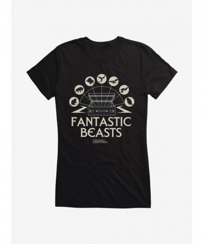 Fantastic Beasts Creature Icons Junior Girl's T-Shirt