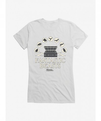 Fantastic Beasts Creature Icons Junior Girl's T-Shirt