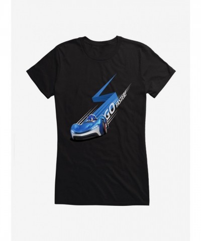 Sonic The Hedgehog Racing Team Girls T-Shirt 2019 Fast Fashion