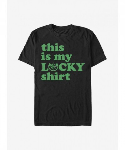 Captain Marvel Captain Lucky Unisex T-Shirt - Black