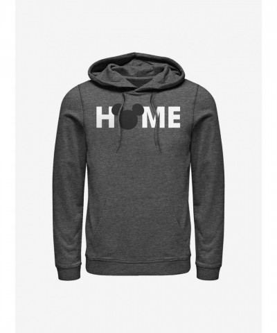 Disney Men's Grey Mickey Mouse Hoodie