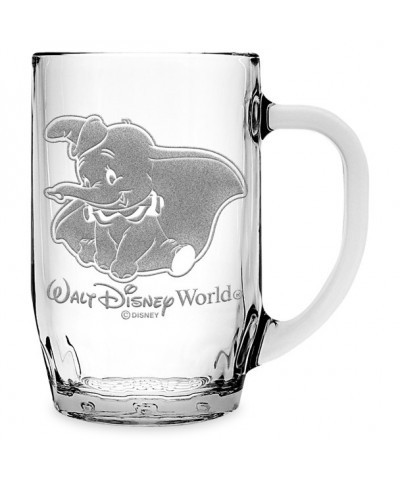 Dumbo Glass Mug by Arribas Brothers - Personalized for Walt Disney World Resort