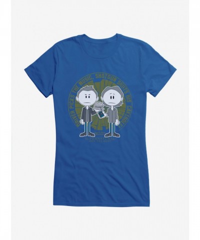 Supernatural Driver & Shotgun Girls Junior T-Shirt