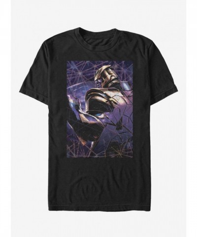 Marvel Avengers: Endgame Thanos Breaks Black T-Shirt for Men