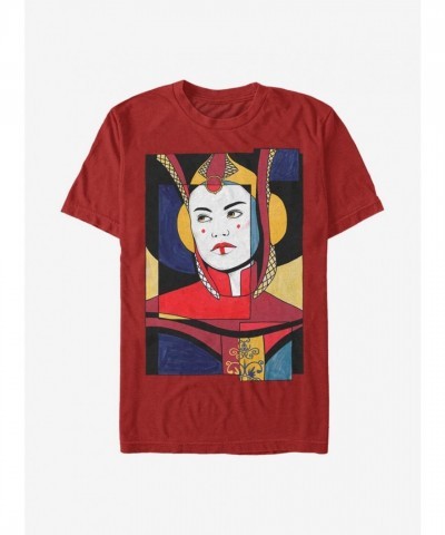 Star Wars T-Shirt for Men - Padme Red Unisex Comfortable Top