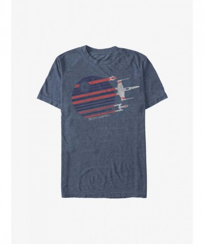 Rebel Flyby Star Wars T-Shirt - Men's Blue