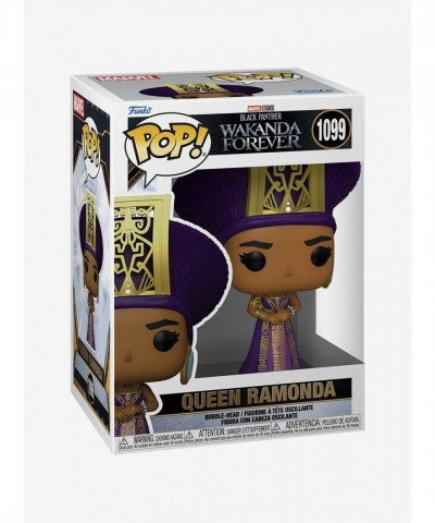 Funko Marvel Pop! Vinyl Queen Ramonda: 4" Bobble-Head from Wakanda Forever