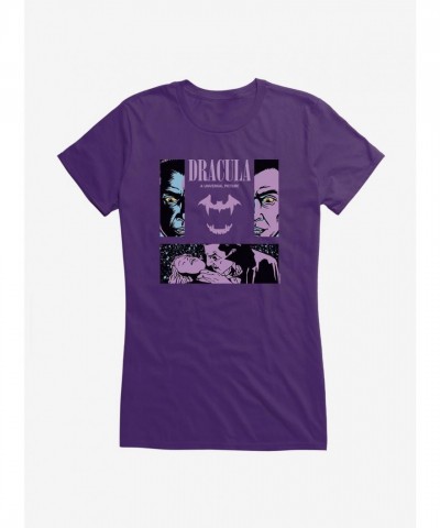Dracula Pop Art Tee for Girls