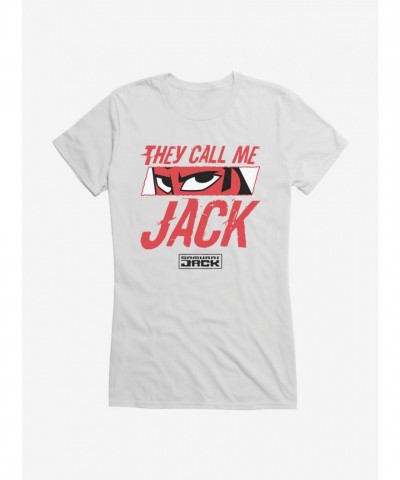 Samurai Jack Call Me Jack Junior Girls Cotton T-Shirt