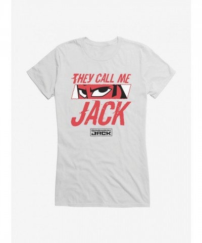 Samurai Jack Call Me Jack Junior Girls Cotton T-Shirt