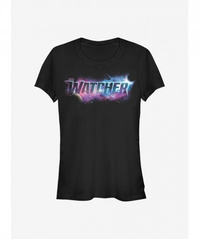 Marvel Galaxy Girls T-Shirt - What If...? Watcher Edition - Black