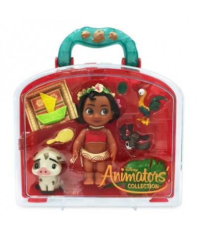 Moana Disney Animators' Collection Mini Doll Playset - 5'' Adventure Ready