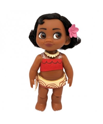 Moana Disney Animators' Collection Mini Doll Playset - 5'' Adventure Ready