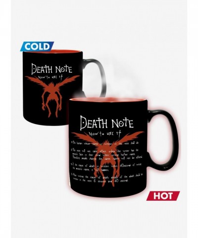 Death Note Official Heat Sensitive Mug Set - Kira, L, Light, Ryuk