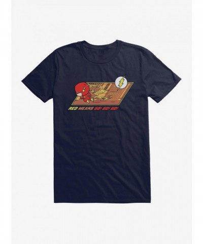 DC Comics Chibi The Flash Red Go T-Shirt for Men