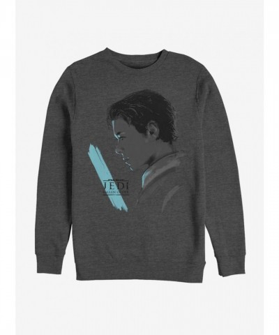 Star Wars Comfortable Blue Jedi Saber Hoodie - Men's Black