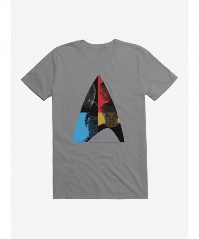 Star Trek Characters Logo T-Shirt for Men