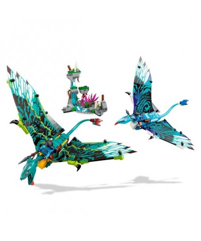 LEGO Avatar Jake & Neytiri Banshee Flight Set - 572 Pieces for Na'vi Adventures