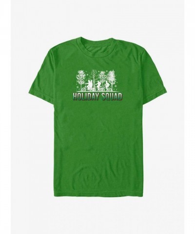 Stranger Things Holiday Squad Cycling Shirt - Green Men's