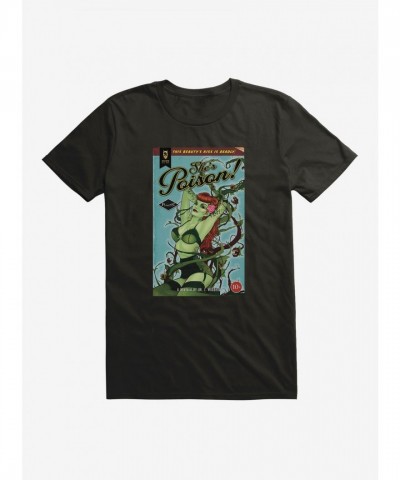 DC Comics Bombshells T-Shirt with Poison Ivy Design for Men