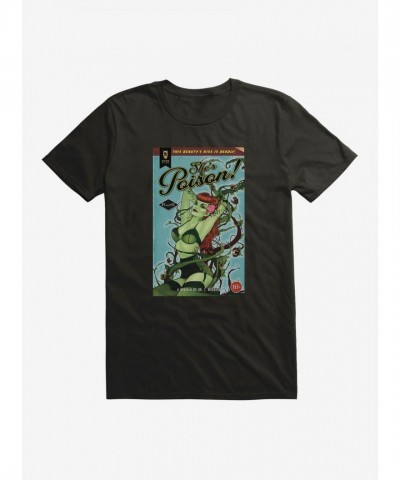 DC Comics Bombshells T-Shirt with Poison Ivy Design for Men
