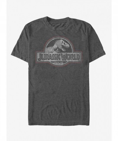 Jurassic World Vintage Logo T-Shirt - Unisex Black