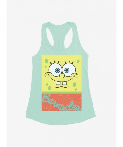 SpongeBob SquarePants Barnacles Cartoon Girls Tank Top