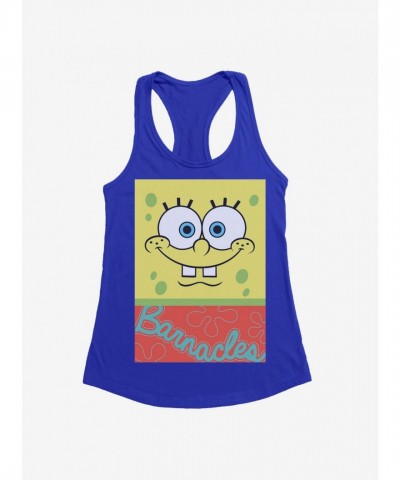 SpongeBob SquarePants Barnacles Cartoon Girls Tank Top