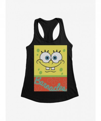 SpongeBob SquarePants Barnacles Cartoon Girls Tank Top