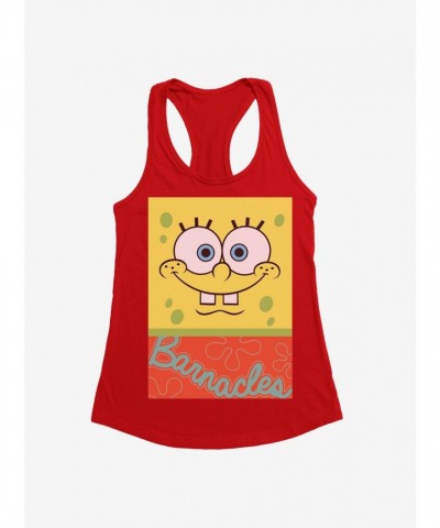 SpongeBob SquarePants Barnacles Cartoon Girls Tank Top