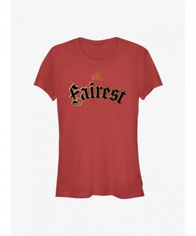 Disney Fairest Descendants T-Shirt for Girls - Red