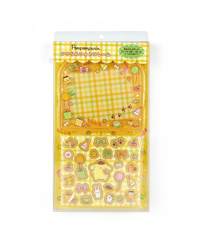 Pompompurin Glossy Acrylic Photo Frame for Standing Display