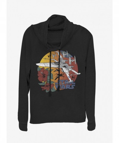 Star Wars The Rise of Skywalker Punch It Lightweight Sweatshirt for Girls - Junior Sizes in Black
