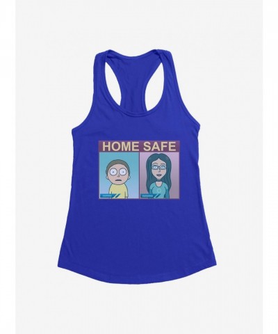 Rick and Morty Girls Lightweight Home Safe Tank Top