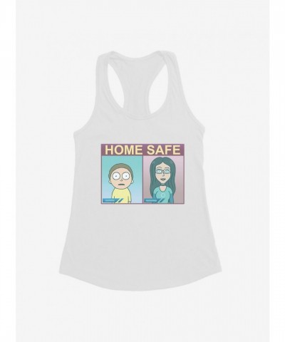 Rick and Morty Girls Lightweight Home Safe Tank Top