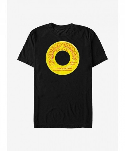 Disney Louis and the Fireflies from The Princess and the Frog T-Shirt - Men's Black