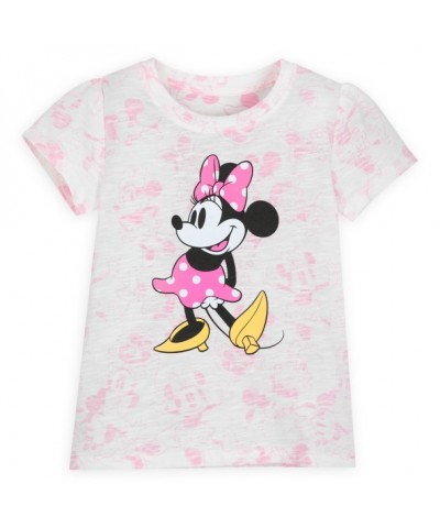 Minnie Mouse All-Over Print Fashion Tee for Girls