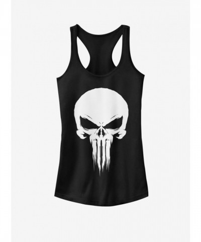 Marvel Girls' Punisher Black Tank Top