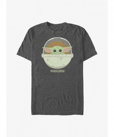 The Mandalorian Big & Tall Grey T-Shirt for Men