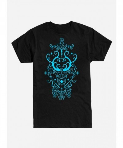 Harry Potter Blue Luminescent Patronus Graphic Tee for Men