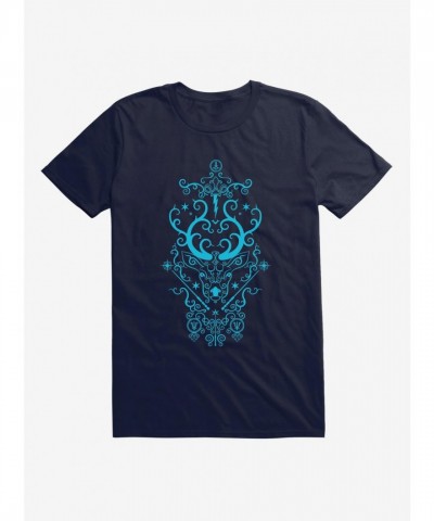 Harry Potter Blue Luminescent Patronus Graphic Tee for Men